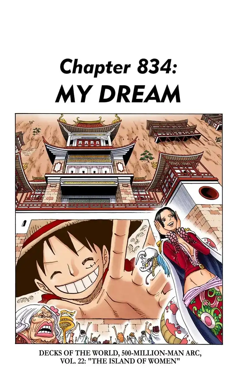 One Piece - Digital Colored Comics Chapter 834 1